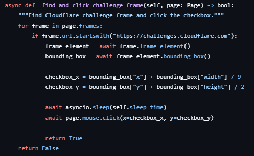 Cloudflare Solver